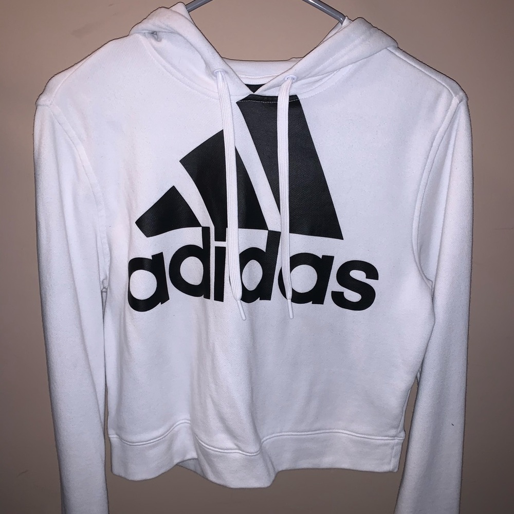 Adidas Cropped Hoodie